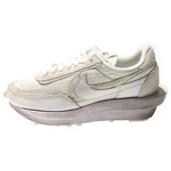 NIKE (ナイキ) ×sacai LDWAFFLE サカイ LDワッフル ローカットスニーカー ホワイト US7.5/25.5cm BV0073-101