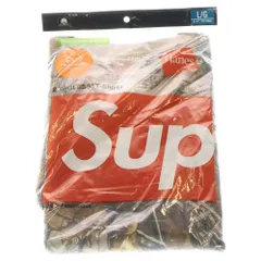 SUPREME (シュプリーム) 17AW Hanes Realtree Tagless Tees (2Pack) ヘインズ リアルツリー 総柄半袖Tシャツ カーキ 2枚セット