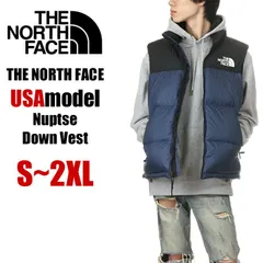 【USAモデル】【新品】【シェイディーブルー】ノースフェイス ダウン ベスト メンズ ダウンベスト 1996レトロヌプシベスト ネイビー