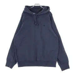 THE NORTH FACE PURPLE LABEL (ノースフェイスパープルレーベル) 10oz Mountain Sweat Parka ロゴ刺繍 プルオーバースウェットパーカー フーディー ネイビー NT6902N