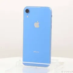〔中古品〕 iPhoneXR 128GB ブルー MT0U2J／A SIMフリー【196】