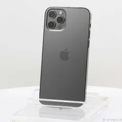 〔中古品〕 iPhone12 Pro 256GB グラファイト MGM93J／A SIMフリー 〔ネットワーク利用制限▲〕【297】