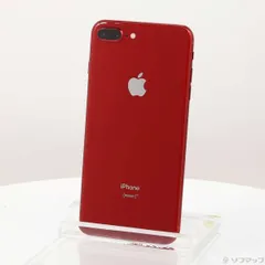〔中古品〕 iPhone8 Plus 64GB プロダクトレッド MRTL2J／A SIMフリー【352】