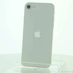 〔中古品〕 iPhone SE 第3世代 64GB スターライト MMYD3J／A SIMフリー【251】