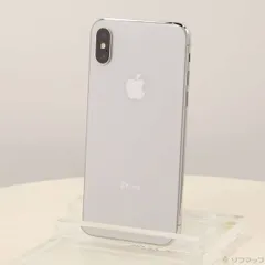 〔中古品〕 iPhoneX 256GB シルバー MQC22J／A SIMフリー【305】