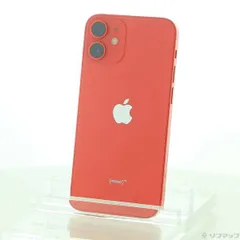 〔中古品〕 iPhone12 mini 128GB プロダクトレッド MGDN3J／A SIMフリー【295】