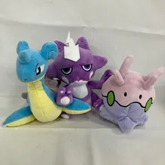 中古 ポケモン ポケットモンスター ラプラス ヌメラ エレズン ぬいぐるみ 3個セット SFQ561 c103