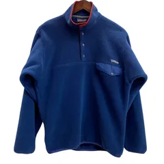 パタゴニア PATAGONIA 90's 00's シンチラスナップT フリース ジャケット ネイビー Sサイズ 201MT-4918 VB
