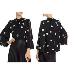 ケイトスペード フィットかわいい フラワー ブラウス XS