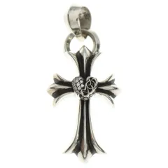 Chrome HeartsスモールCHクロスベイルパヴェ ダイヤペンダントトップ クロムハーツ スモール CHクロス ベイル パヴェダイヤ ペンダント