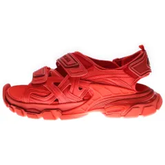 【美品】 BALENCIAGA トラック サンダル ブラック レッド 人気色 楽天市場】【中古】【未使用】バレンシアガ BALENCIAGA TRACK SANDAL
