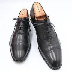 フェラガモ FERRAGAMO ビジネスシューズ UG40629 Z17 レザー サイズ7 2E ブラック【yy】【中古】4000009800900201