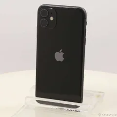 〔中古品〕 iPhone11 64GB ブラック MWLT2J／A SoftBank【344】