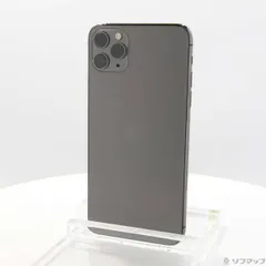 〔中古品〕 iPhone11 Pro Max 64GB スペースグレイ MWHD2J／A SoftBank【262】