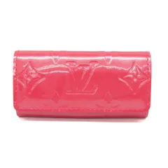 ルイ・ヴィトン(Louis Vuitton) モノグラムヴェルニ ミュルティクレ4 M91252 レディース ヴェルニ キーケース フューシャピンク