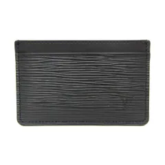 ルイ・ヴィトン(Louis Vuitton) エピ ポルト カルト サーンプル M63512 エピレザー カードケース ノワール