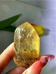AAAAAAAAAAA級☆天然レインボーシトリン水晶六角柱B1202/YS/1201/169C