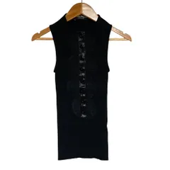 美品DOLCE & GABBANA シルクタンクトップ ブルーのウィメンズ シルク タンクトップ | Dolce&Gabbana®