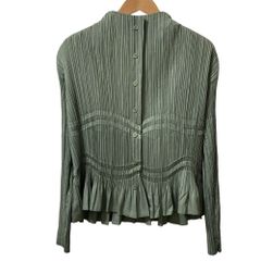 美品 ISSEY MIYAKE FETE イッセイミヤケフェット IF84FJ795 裾フリル  