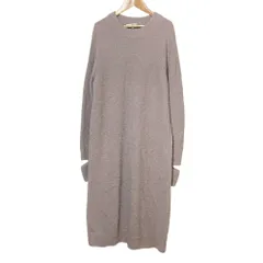 美品 Tibi ティビ ニットロングワンピース S ピンク レディース 古着 中古 USED