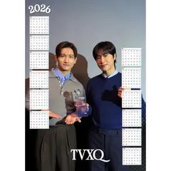 TVXQ 東方神起 2026 ラミネート カレンダー A４サイズ 韓流 グッズ fx002-61r