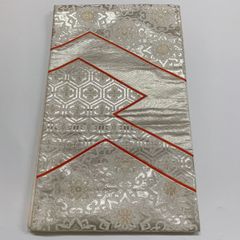 袋帯 華紋 鳳凰文様 銀糸 六通柄 - メルカリ