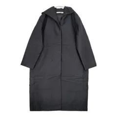 evam eva PADDING HOODED COAT E184T015 定価42000円 中綿 フード付き コート ブラック レディース エヴァムエヴァ【中古】5-1208T∞のサムネイル