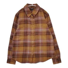 patagonia W’s Fjord Flannel Shirt ウィメンズフィヨルドフランネルシャツ 42406 長袖シャツ FA24 ブラウン レディース パタゴニア【中古】5-1208T∞