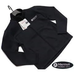 新品正規 Marmot マーモット 海外限定 裏起毛 ミドルゲージ フルジップフリース ジャケット メンズ100(L)ネイビー(NA)  JKW0001