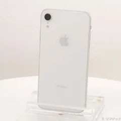 〔中古品〕 iPhoneXR 64GB ホワイト MT032J／A SIMフリー【349】