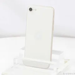 〔中古品〕 iPhone SE 第3世代 64GB スターライト MMYD3J／A SIMフリー【368】