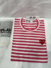 PLAY COMME des GARÇONS ボーダー 長袖Tシャツ L