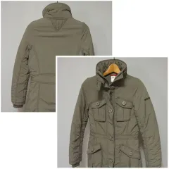 アディダス カーキ マウンテンパーカー レディース55