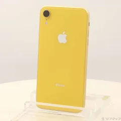 〔中古品〕 iPhoneXR 128GB イエロー MT0Q2J／A SIMフリー【352】