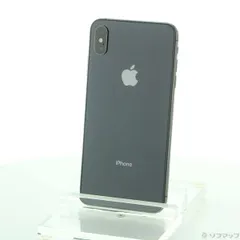 〔中古品〕 iPhoneXS Max 64GB スペースグレイ MT6Q2J／A SIMフリー【305】