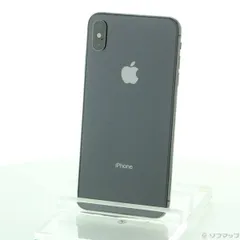 〔中古品〕 iPhoneXS Max 64GB スペースグレイ MT6Q2J／A SIMフリー【305】