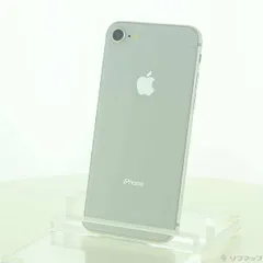 〔中古品〕 iPhone8 64GB シルバー MQ792J／A SIMフリー【349】