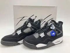 【鑑定済】NIKE AIR JORDAN 4 RETRO FQ8138 001 White Thunder ナイキ エア ジョ-ダン 4 レトロ ホワイト サンダ- US7.5 25.5cm