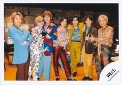 【中古】生写真(STARTO) WEST./集合(7人)/横型・全身/シングル「ウェッサイソウル! / BIG LOVE SONG」MV＆ジャケ写オフショット/公式生写真