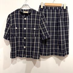 VIVID Boutique セットアップ 9号 チェック柄 スカートスーツ - メルカリ