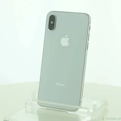 〔中古品〕 iPhoneX 256GB シルバー NQC22J／A SoftBank【262】