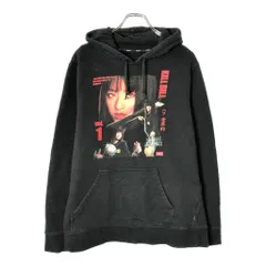 HUF ハフ KILL BILL キル・ビル スウェットパーカー ムービー ブラック(メンズ M相当)中古 古着 V9171