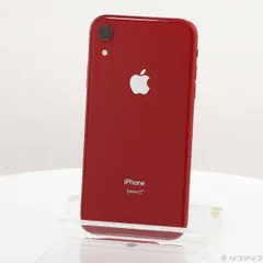 〔中古品〕 iPhoneXR 128GB プロダクトレッド MT0N2J／A SIMフリー【258】