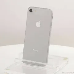 〔中古品〕 iPhone8 64GB シルバー MQ792J／A SIMフリー【344】