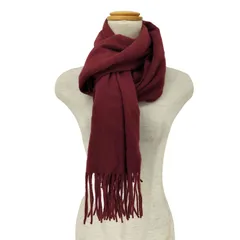 フルラ FURLA カシミヤ100 フリンジマフラー レディース 表記無 