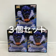 未開封 東宝怪獣シリーズ　 鎮座獣EX  ゴジラ1995　 ゴジラVSデストロイア BANPRESTO フィギュア ３個セット LFQ916 f101