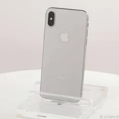 〔中古品〕 iPhoneX 256GB シルバー NQC22J／A SIMフリー【262】
