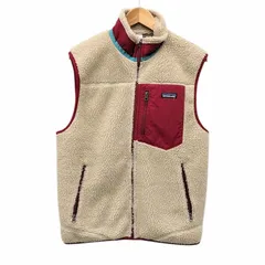 PATAGONIA Patagonia Classic Retro-X Vest パタゴニア クラシック レトロX ベスト ホワイト フリース サイズ M