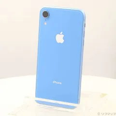 〔中古品〕 iPhoneXR 64GB ブルー MT0E2J／A SIMフリー【269】