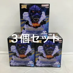 未開封 東宝怪獣シリーズ　 鎮座獣EX  ゴジラ1995　 ゴジラVSデストロイア BANPRESTO フィギュア ３個セット LFQ917 f101